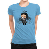 Wednesday's New Friend - Womens Premium T-Shirts RIPT Apparel Small / Turquoise