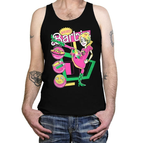 Weird Doll - Tanktop Tanktop RIPT Apparel X-Small / Black