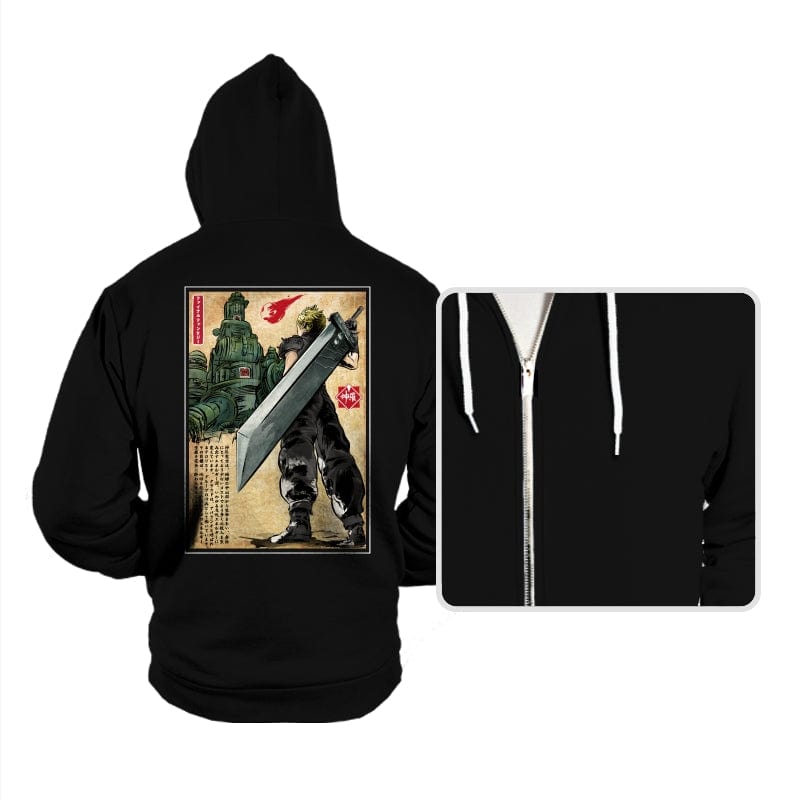 Welcome Back to Midgar - Hoodies Hoodies RIPT Apparel Small / Black