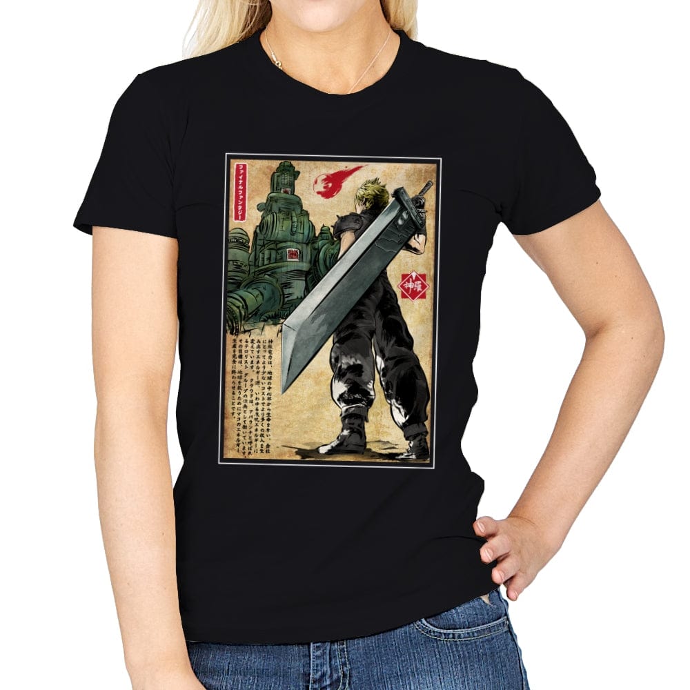 Welcome Back to Midgar - Womens T-Shirts RIPT Apparel Small / Black