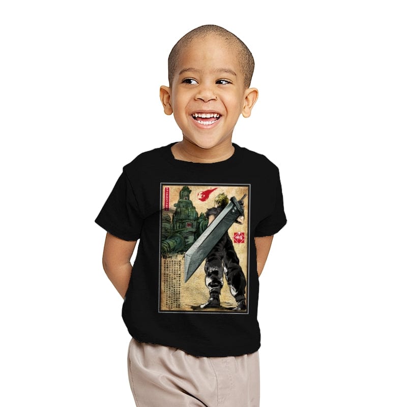 Welcome Back to Midgar - Youth T-Shirts RIPT Apparel X-small / Black