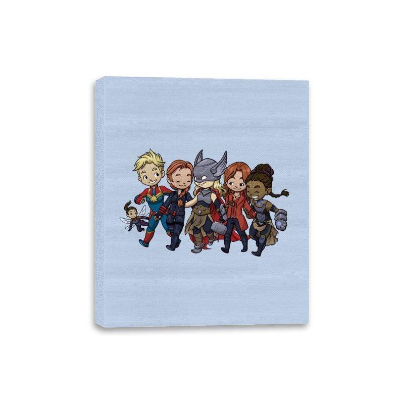 Welcome Sis! - Canvas Wraps Canvas Wraps RIPT Apparel 8x10 / Baby Blue