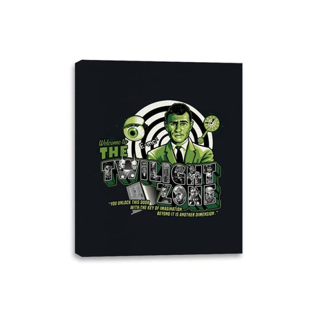 Welcome to Another Dimension - Canvas Wraps Canvas Wraps RIPT Apparel 8x10 / Black