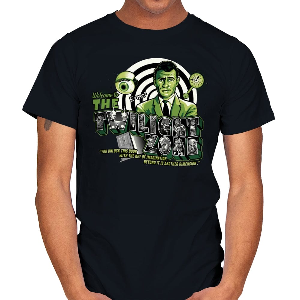 Welcome to Another Dimension - Mens T-Shirts RIPT Apparel Small / Black