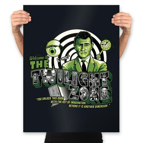 Welcome to Another Dimension - Prints Posters RIPT Apparel 18x24 / Black