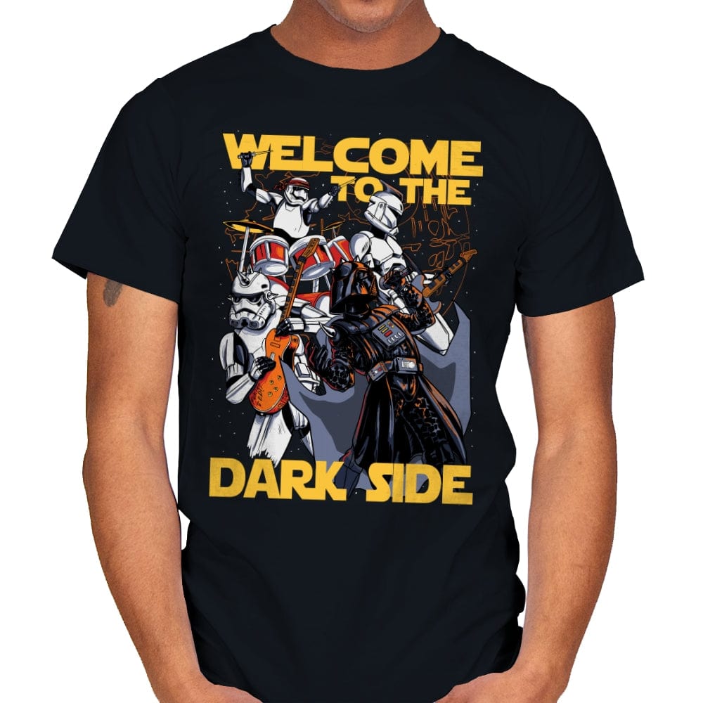 Welcome to the Dark Side - Mens T-Shirts RIPT Apparel Small / Black