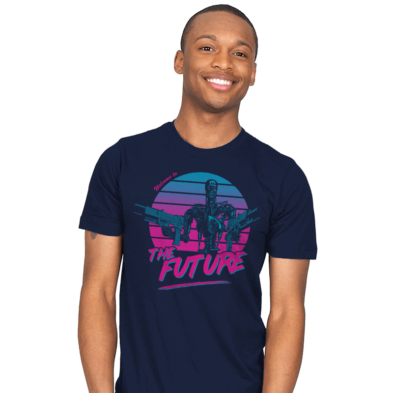 Welcome to the Future - Mens T-Shirts RIPT Apparel
