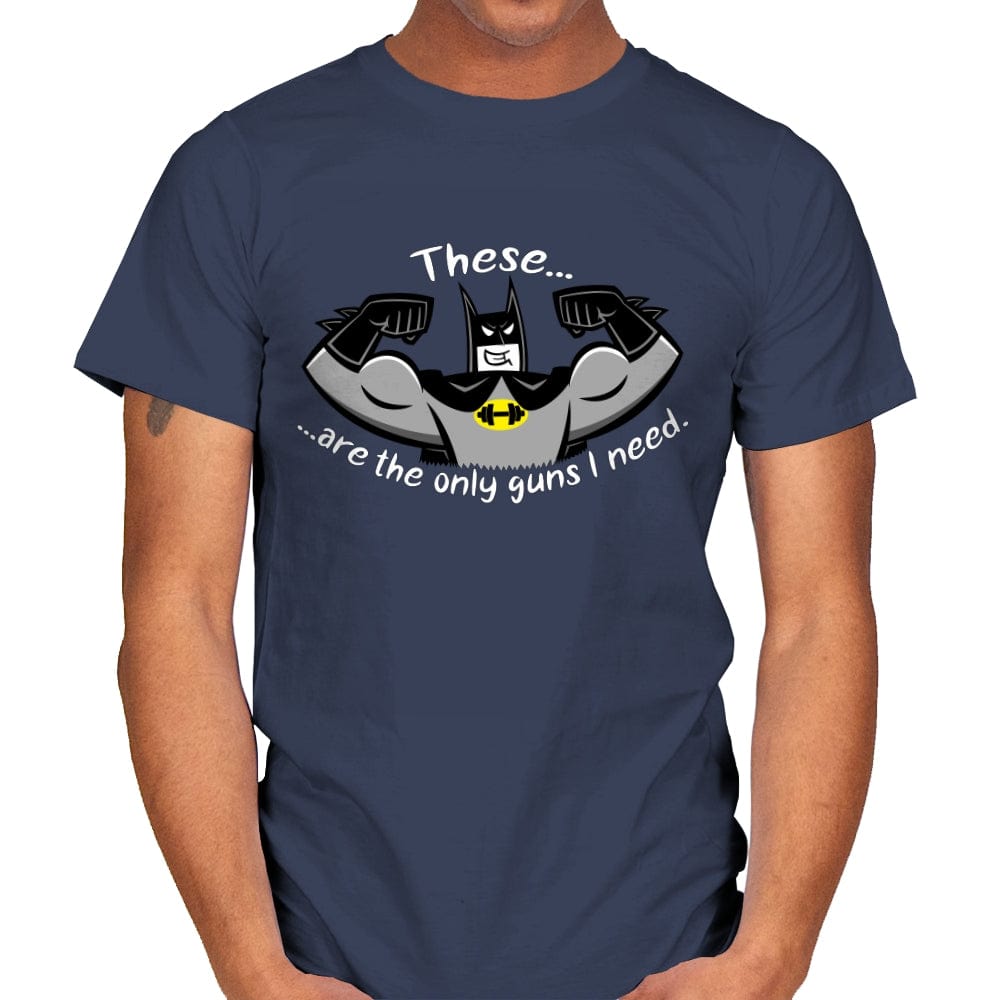 Welcome to the Gotham Gun Show - Mens T-Shirts RIPT Apparel Small / Navy