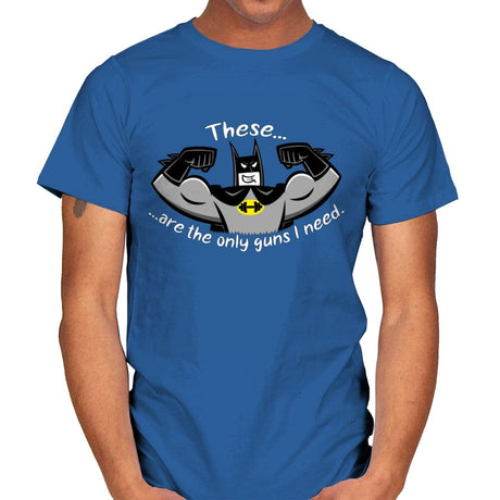 Welcome to the Gotham Gun Show - Mens T-Shirts RIPT Apparel Small / Royal