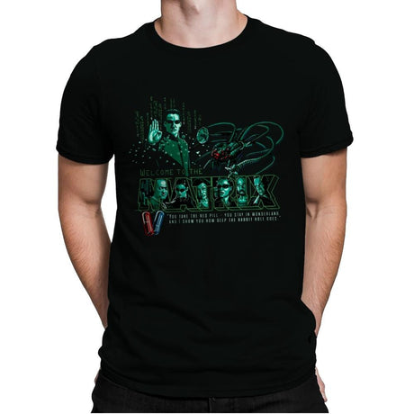 Welcome to The Matrix - Mens Premium T-Shirts RIPT Apparel Small / Black