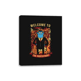 Welcome to the Night - Canvas Wraps Canvas Wraps RIPT Apparel 8x10 / Black