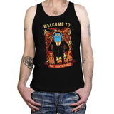 Welcome to the Night - Tanktop Tanktop RIPT Apparel X-Small / Black