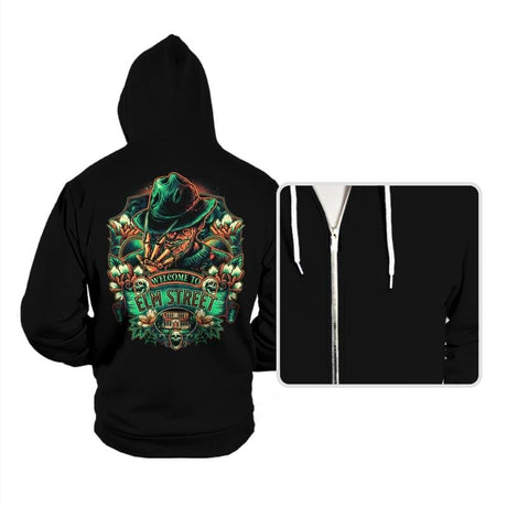 Welcome To Your Nightmare - Hoodies Hoodies RIPT Apparel Small / Black