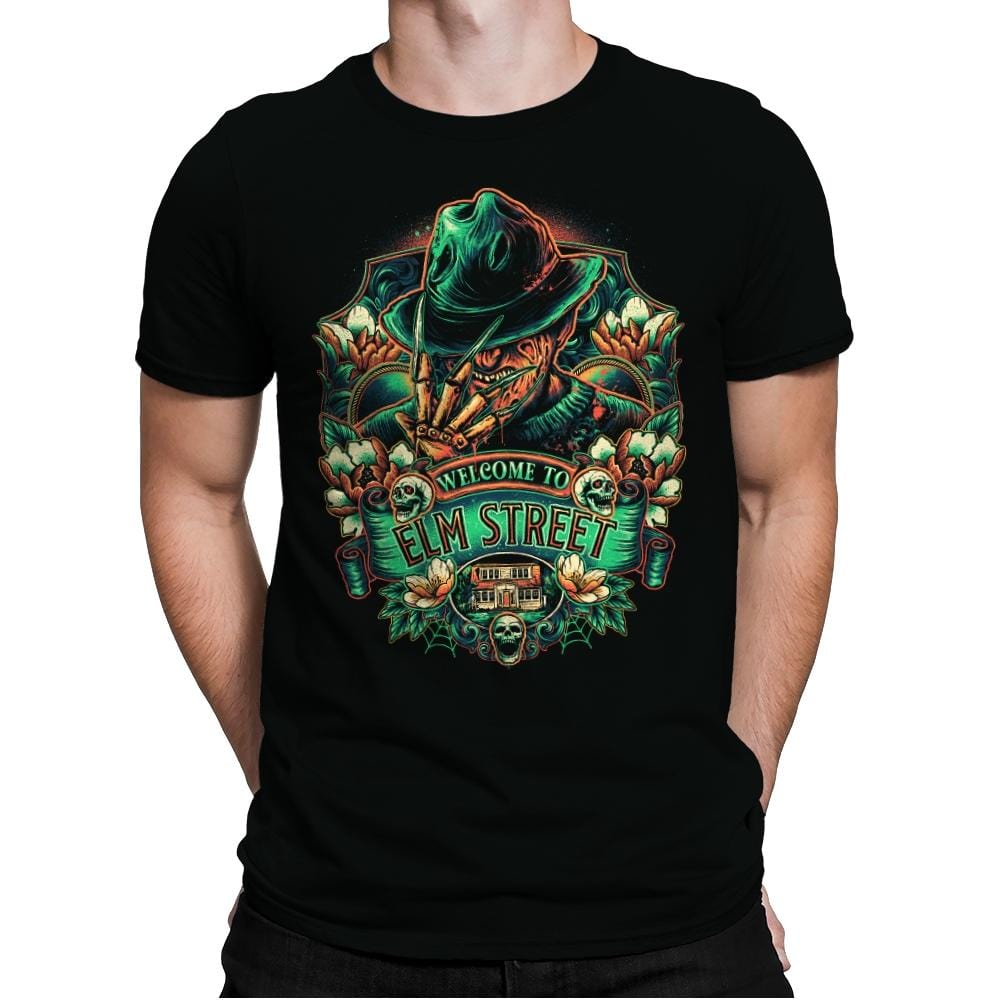 Welcome To Your Nightmare - Mens Premium T-Shirts RIPT Apparel Small / Black