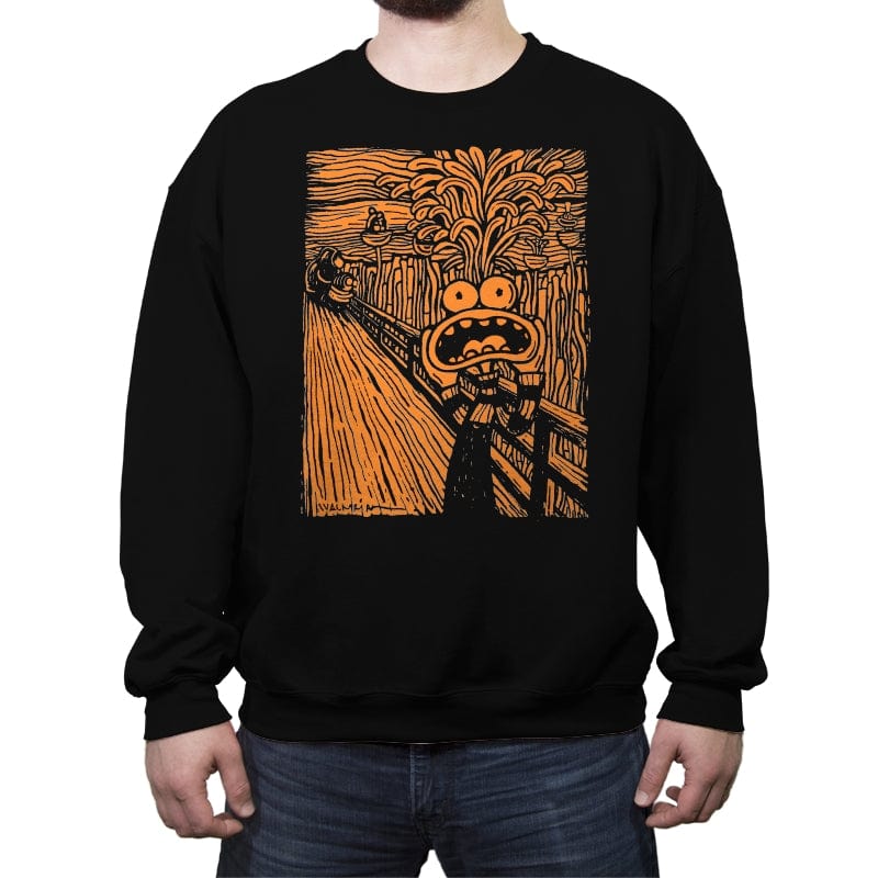Wenceslao Almazan - Crew Neck Sweatshirt Crew Neck Sweatshirt RIPT Apparel Small / Black