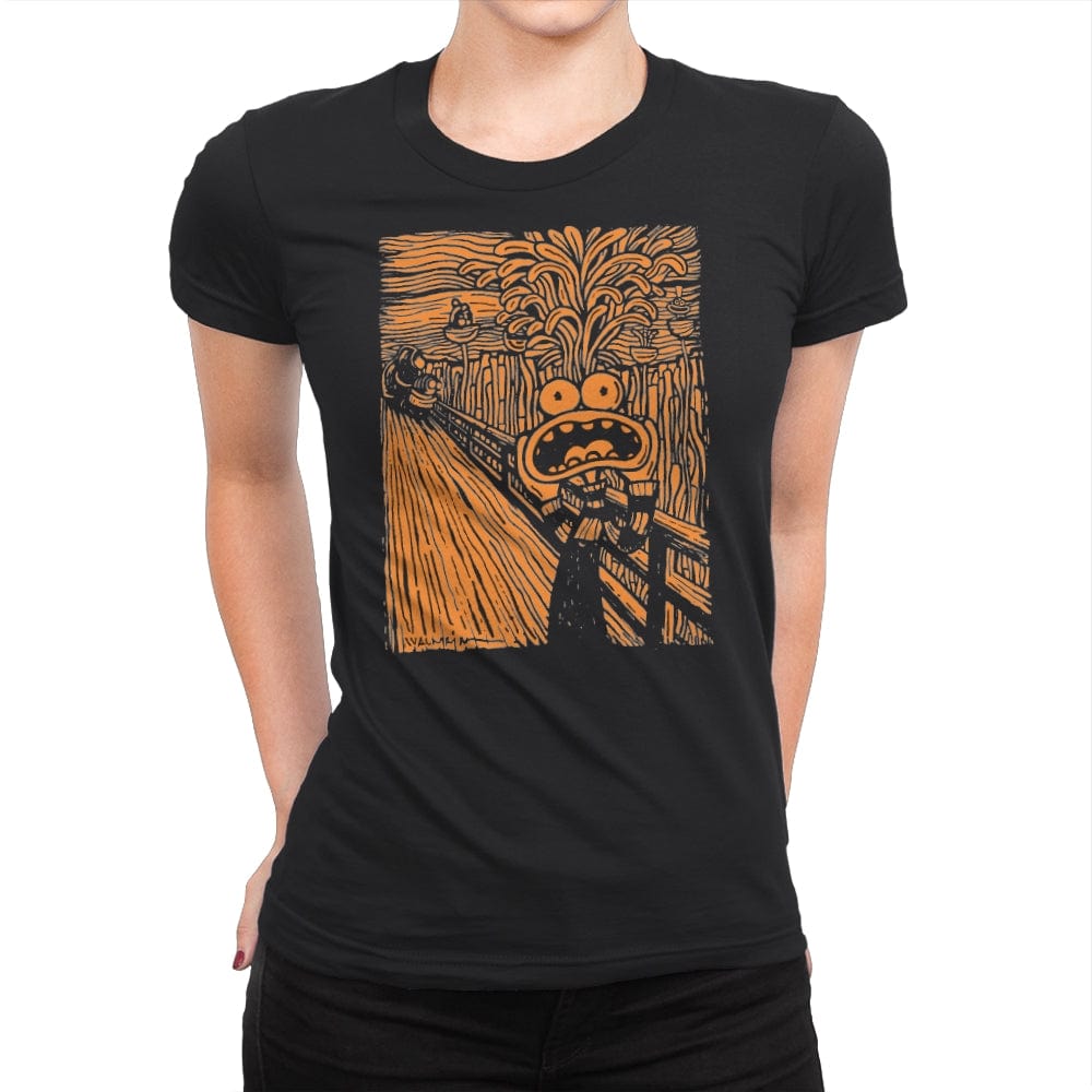 Wenceslao Almazan - Womens Premium T-Shirts RIPT Apparel Small / Black