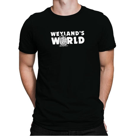 Weyland's World - Extraterrestrial Tees - Mens Premium T-Shirts RIPT Apparel Small / Black