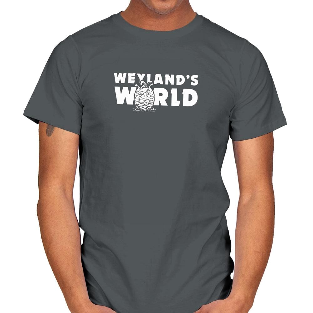 Weyland's World - Extraterrestrial Tees - Mens T-Shirts RIPT Apparel Small / Charcoal