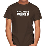 Weyland's World - Extraterrestrial Tees - Mens T-Shirts RIPT Apparel Small / Dark Chocolate