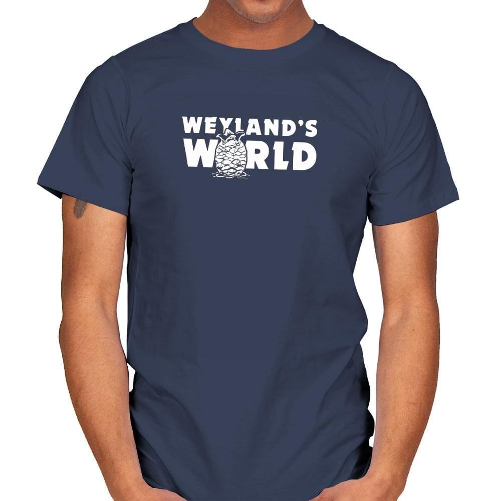 Weyland's World - Extraterrestrial Tees - Mens T-Shirts RIPT Apparel Small / Navy