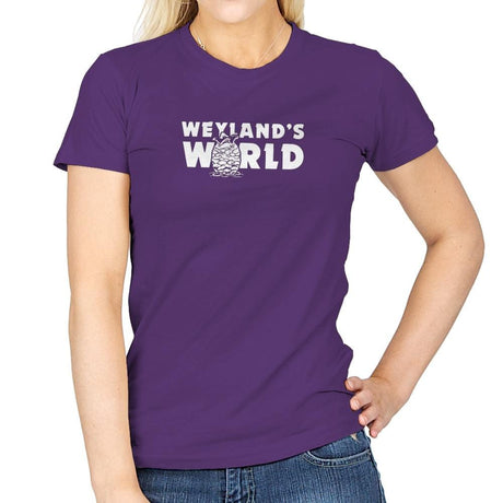 Weyland's World - Extraterrestrial Tees - Womens T-Shirts RIPT Apparel Small / Purple