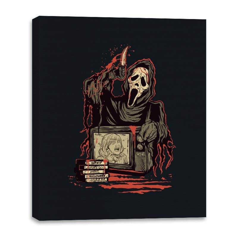 What's Favorite Scream Movie? - Canvas Wraps Canvas Wraps RIPT Apparel 16x20 / Black