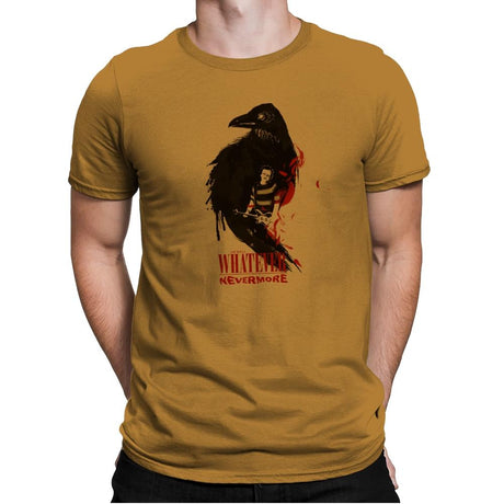 Whatever, Nevermore Exclusive - 90s Kid - Mens Premium T-Shirts RIPT Apparel Small / Antique Gold