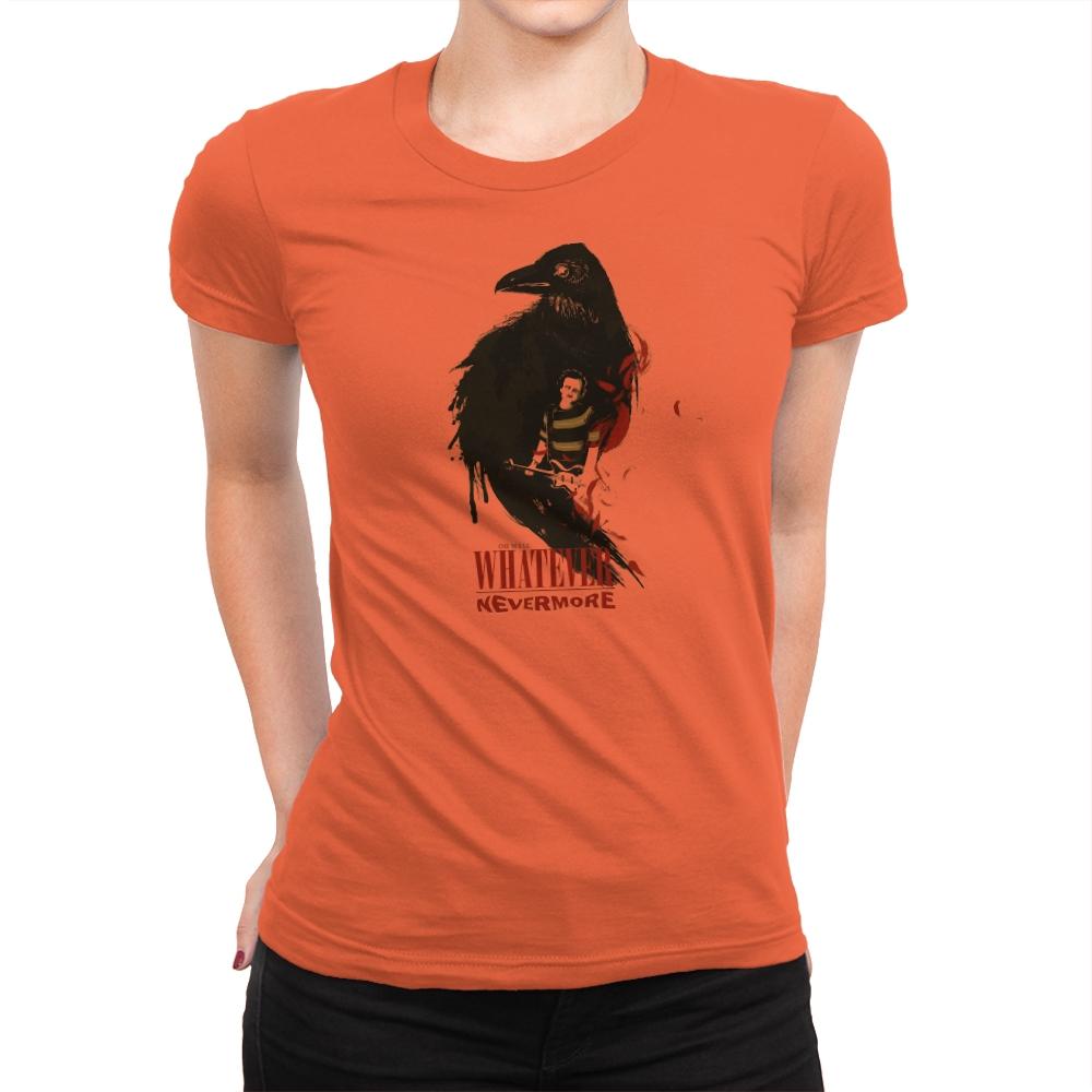 Whatever, Nevermore Exclusive - 90s Kid - Womens Premium T-Shirts RIPT Apparel Small / Classic Orange