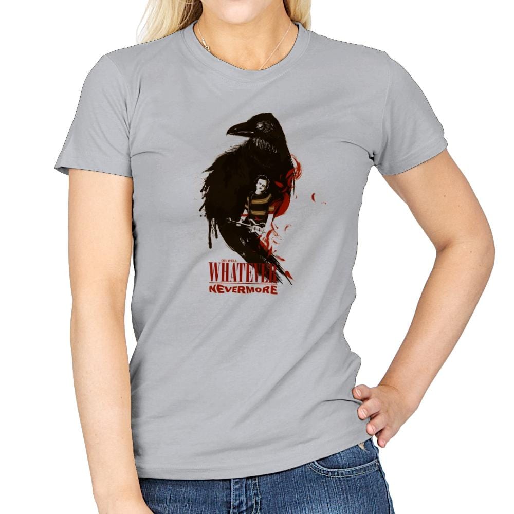 Whatever, Nevermore Exclusive - 90s Kid - Womens T-Shirts RIPT Apparel Small / Sport Grey