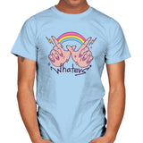 Whatevs! - Mens T-Shirts RIPT Apparel Small / Light Blue