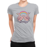 Whatevs! - Womens Premium T-Shirts RIPT Apparel Small / Heather Grey