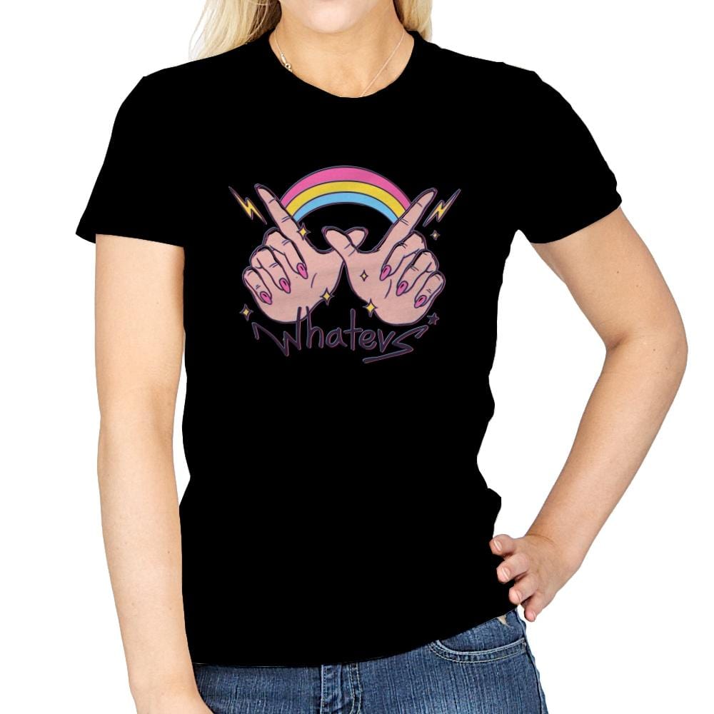 Whatevs! - Womens T-Shirts RIPT Apparel Small / Coral