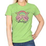 Whatevs! - Womens T-Shirts RIPT Apparel Small / Mint Green