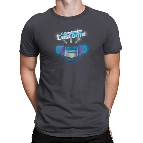 Wheeljack's Customs Exclusive - Mens Premium T-Shirts RIPT Apparel Small / Heavy Metal