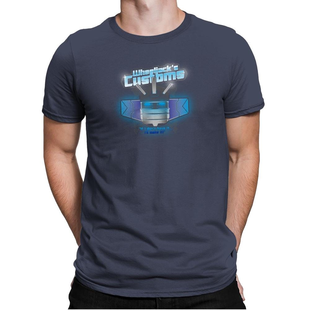 Wheeljack's Customs Exclusive - Mens Premium T-Shirts RIPT Apparel Small / Indigo