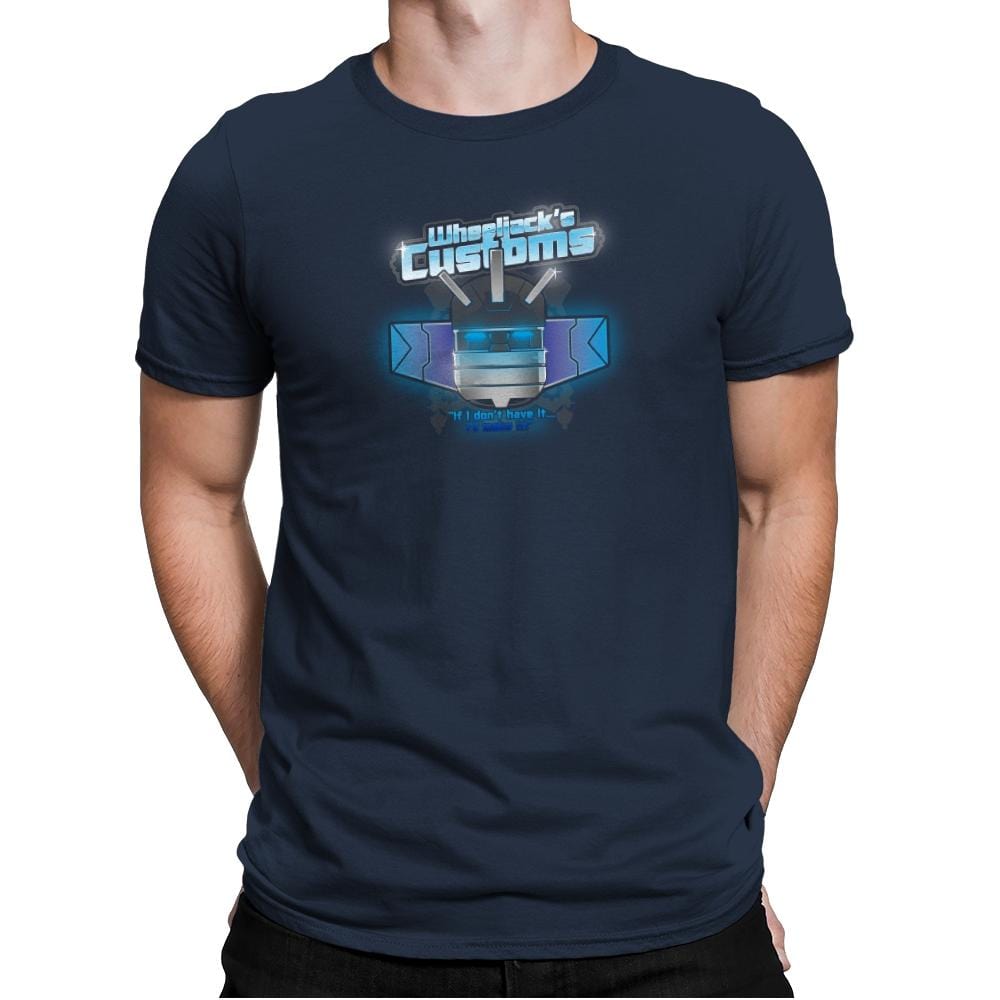 Wheeljack's Customs Exclusive - Mens Premium T-Shirts RIPT Apparel Small / Midnight Navy