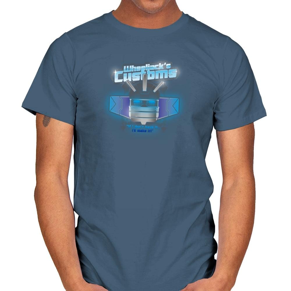 Wheeljack's Customs Exclusive - Mens T-Shirts RIPT Apparel Small / Indigo Blue
