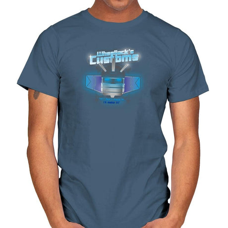 Wheeljack's Customs Exclusive - Mens T-Shirts RIPT Apparel Small / Indigo Blue