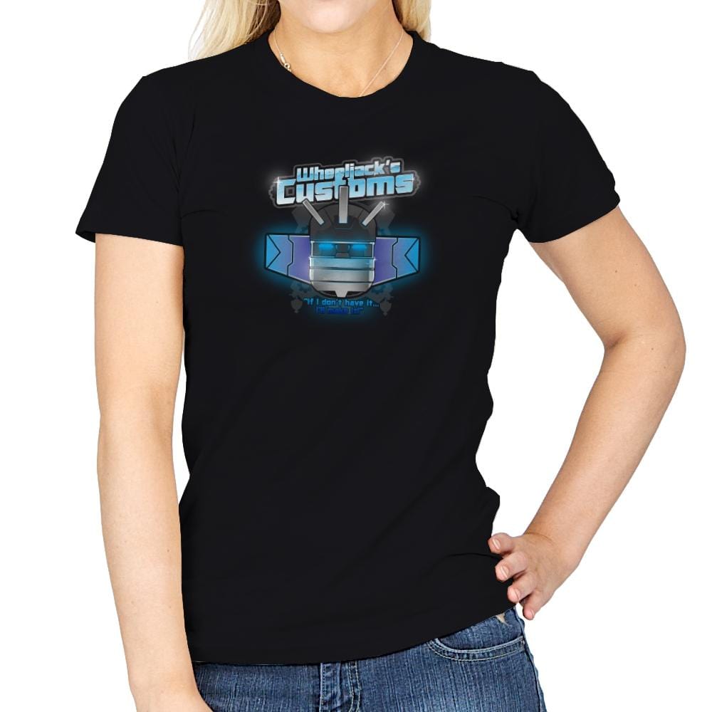 Wheeljack's Customs Exclusive - Womens T-Shirts RIPT Apparel Small / Black