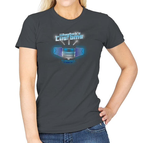 Wheeljack's Customs Exclusive - Womens T-Shirts RIPT Apparel Small / Charcoal