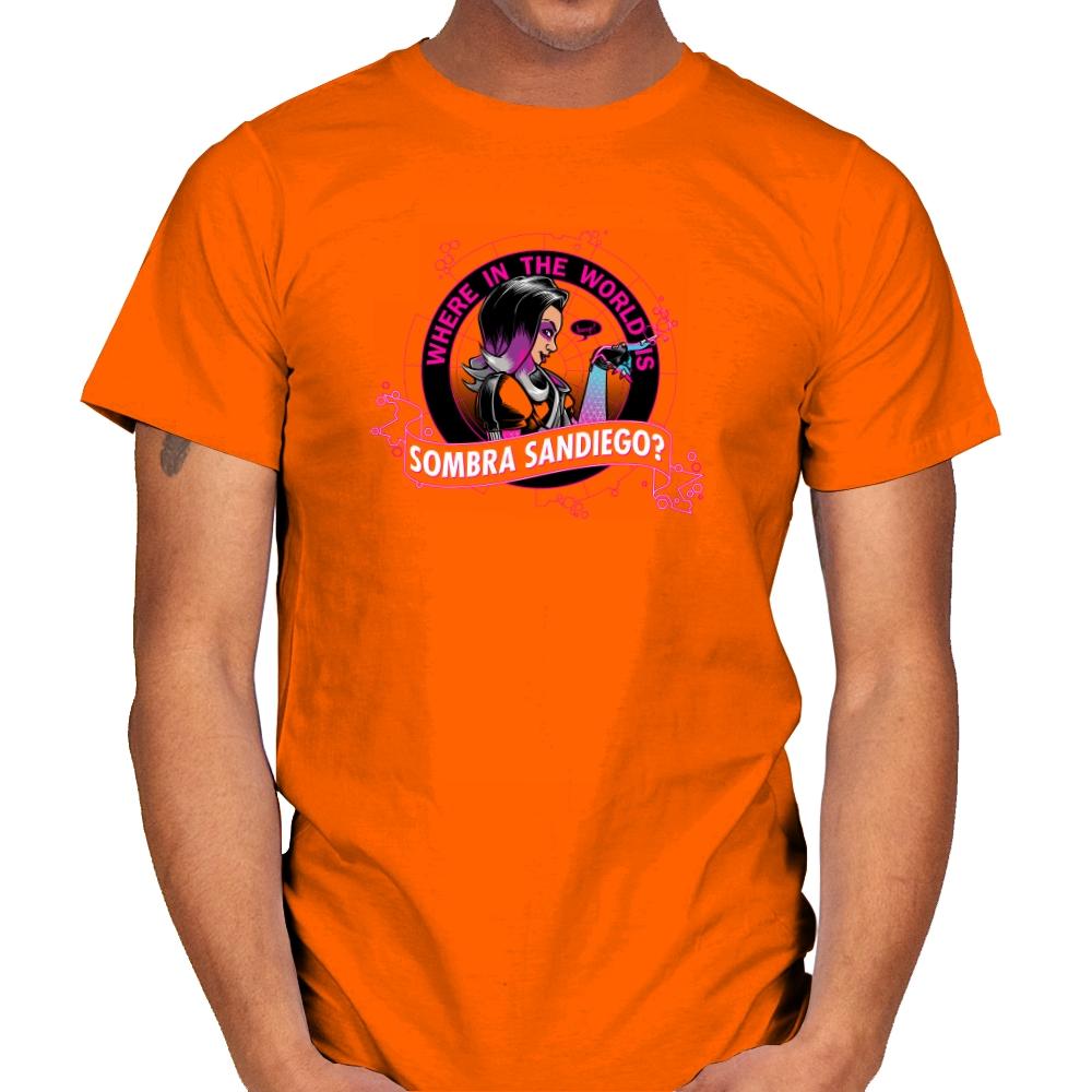 Where in the World is Sombra Sandiego? Exclusive - Mens T-Shirts RIPT Apparel Small / Orange