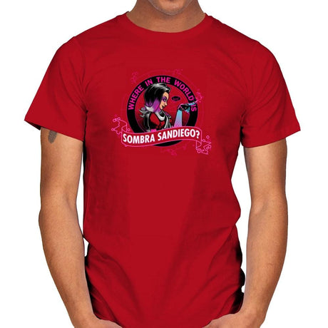 Where in the World is Sombra Sandiego? Exclusive - Mens T-Shirts RIPT Apparel Small / Red