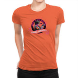 Where in the World is Sombra Sandiego? Exclusive - Womens Premium T-Shirts RIPT Apparel Small / Classic Orange