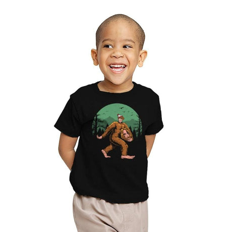 Where is Big Foot? - Youth T-Shirts RIPT Apparel