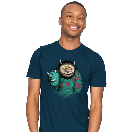 Where The Monsters Lie To You - Mens T-Shirts RIPT Apparel