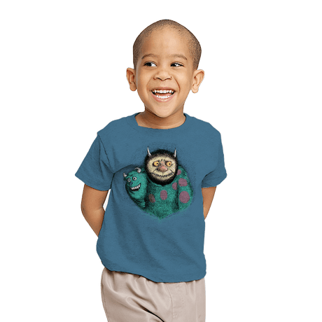 Where The Monsters Lie To You - Youth T-Shirts RIPT Apparel