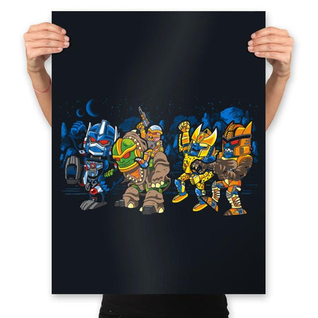 Where the War Beasts Are - Prints Posters RIPT Apparel 18x24 / Black