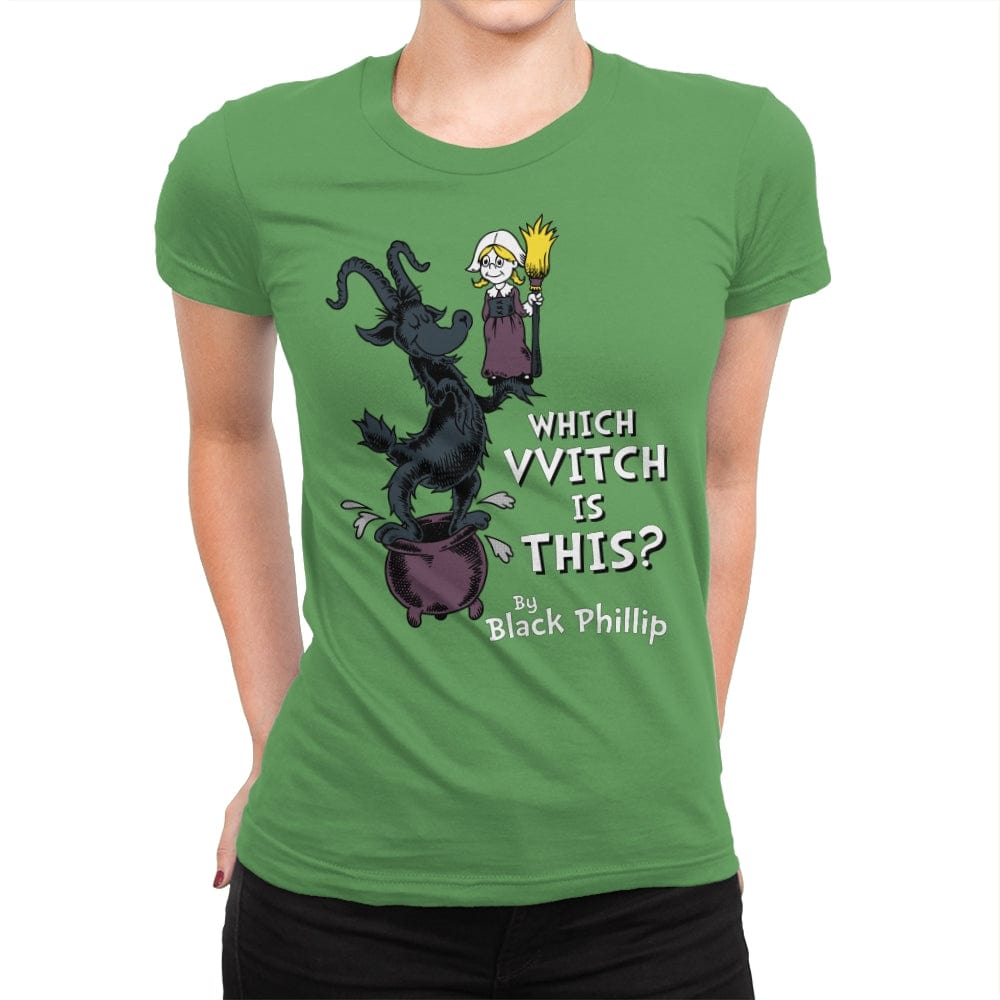 Which Witch is this? - Womens Premium T-Shirts RIPT Apparel Small / Kelly