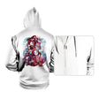 White Dragon Samurai - Hoodies Hoodies RIPT Apparel Small / White