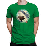 White Shark Attack! - Mens Premium T-Shirts RIPT Apparel Small / Kelly